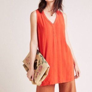 Anthropologie Maeve sleeveless tunic top
